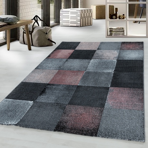 Costa Contemporary Pink Rugs